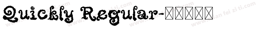 Quickly Regular字体转换
